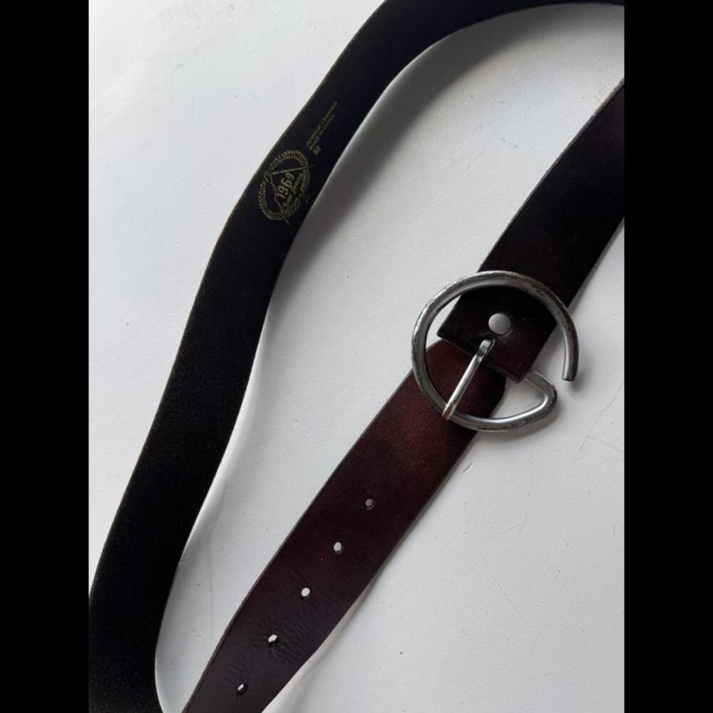 Gap Jeans Leather Belt M - Picture 2 of 4